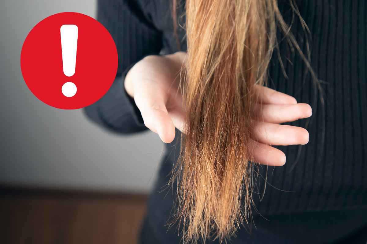 capelli secchi e fragili sintomo di malattia