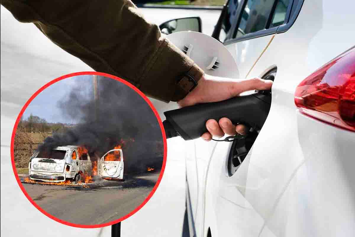 allarme incendi auto elettriche